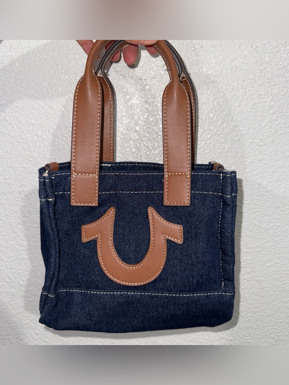 True Religion Denim Mini Tote